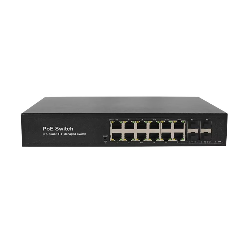 Sfp+ 10G Managed Switch 8 Port - L3 verwalteter PoE-Switch mit 8*10/100/1000M PoE-Ports