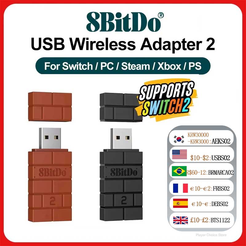 8BitDo USB Wireless Bluetooth  – Turing Pi 2 Bewertung und Preis